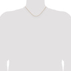 1.1mm 14K Yellow Gold Round Cable Chain - Sophia Jewelers