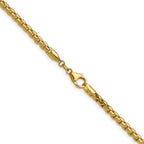 3.7mm 14K Yellow Gold Box Chain - Sophia Jewelers
