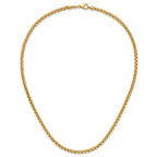 3.7mm 14K Yellow Gold Box Chain - Sophia Jewelers