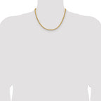 3.7mm 14K Yellow Gold Box Chain - Sophia Jewelers