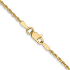 1.75mm 10K Yellow Gold Diamond-Cut Rope Chain - Sophia Jewelers