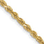 2.5mm 10K Yellow Gold Diamond-Cut Rope Chain - Sophia Jewelers
