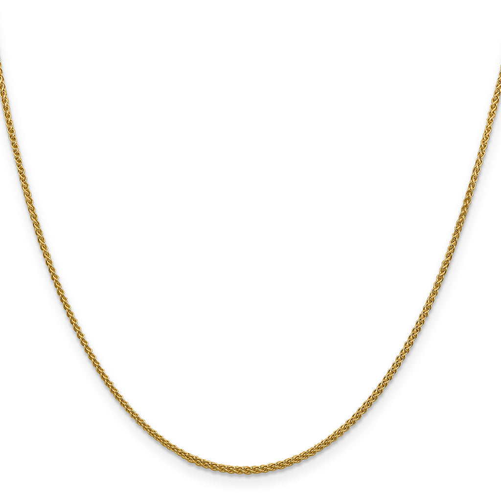 1.5mm 10K Yellow Gold Spiga Chain - Sophia Jewelers