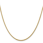 1.5mm 10K Yellow Gold Spiga Chain - Sophia Jewelers