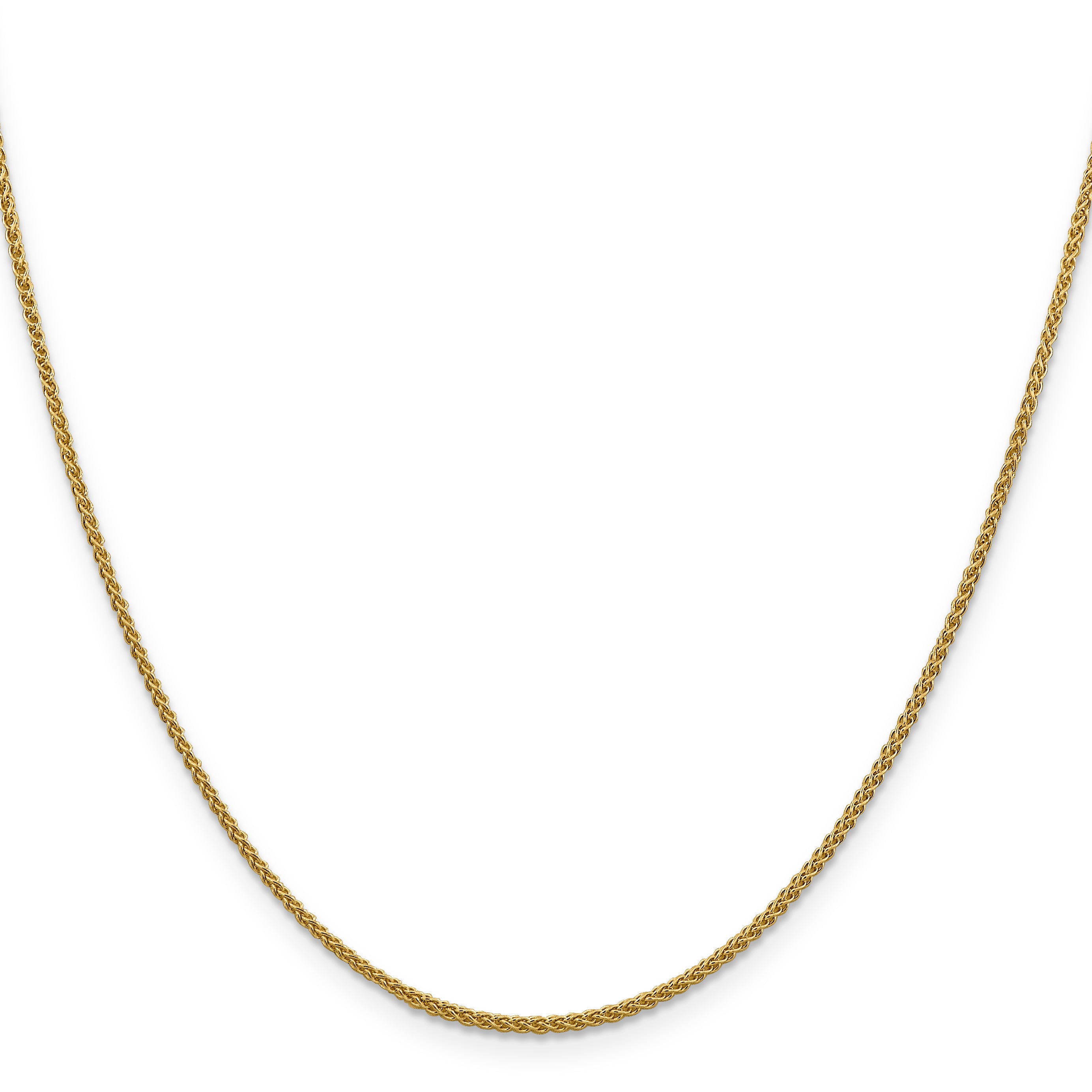 1.5mm 10K Yellow Gold Spiga Chain - Sophia Jewelers