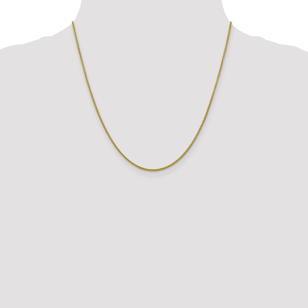 10K 1.5mm  D/C Spiga Chain
