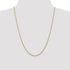 10K 1.5mm  D/C Spiga Chain