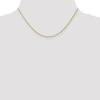 1.0mm 10K Yellow Gold Spiga Chain - Sophia Jewelers