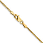 1.2mm 10K Yellow Gold Spiga Chain - Sophia Jewelers
