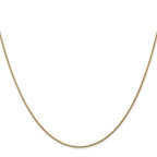 1.0mm 10K Yellow Gold Spiga Chain - Sophia Jewelers