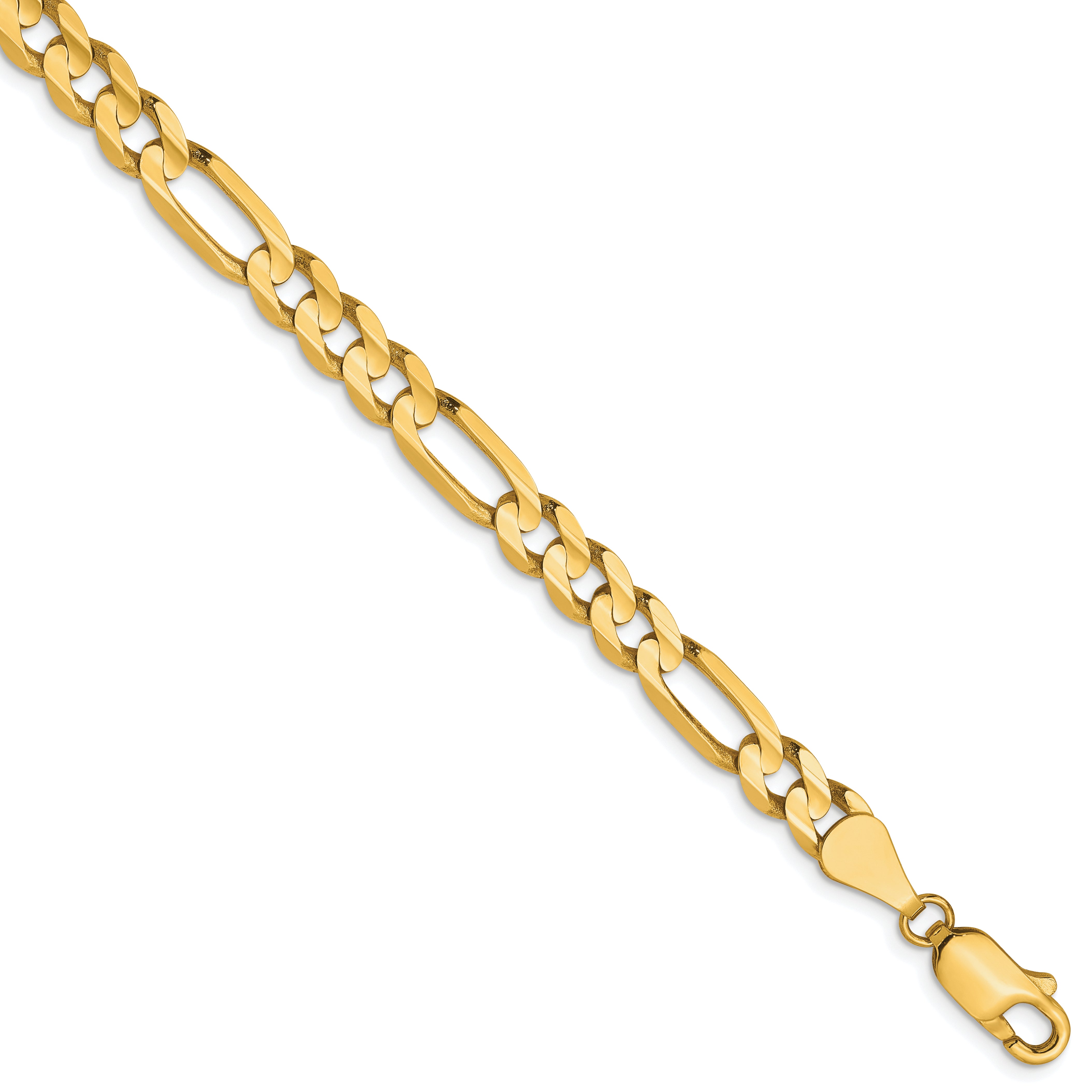 10K 5.25mm Concave Figaro Chain Main image