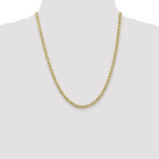 Concave Anchor Chain in 10K Yellow Gold, Bracelet to Necklace Lengths, 3.75mm - Sophia Jewelers