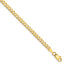 10K 2.4mm Flat Beveled Curb Chain