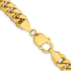 9.3mm 10K Yellow Gold Miami Cuban Link Chain - Sophia Jewelers
