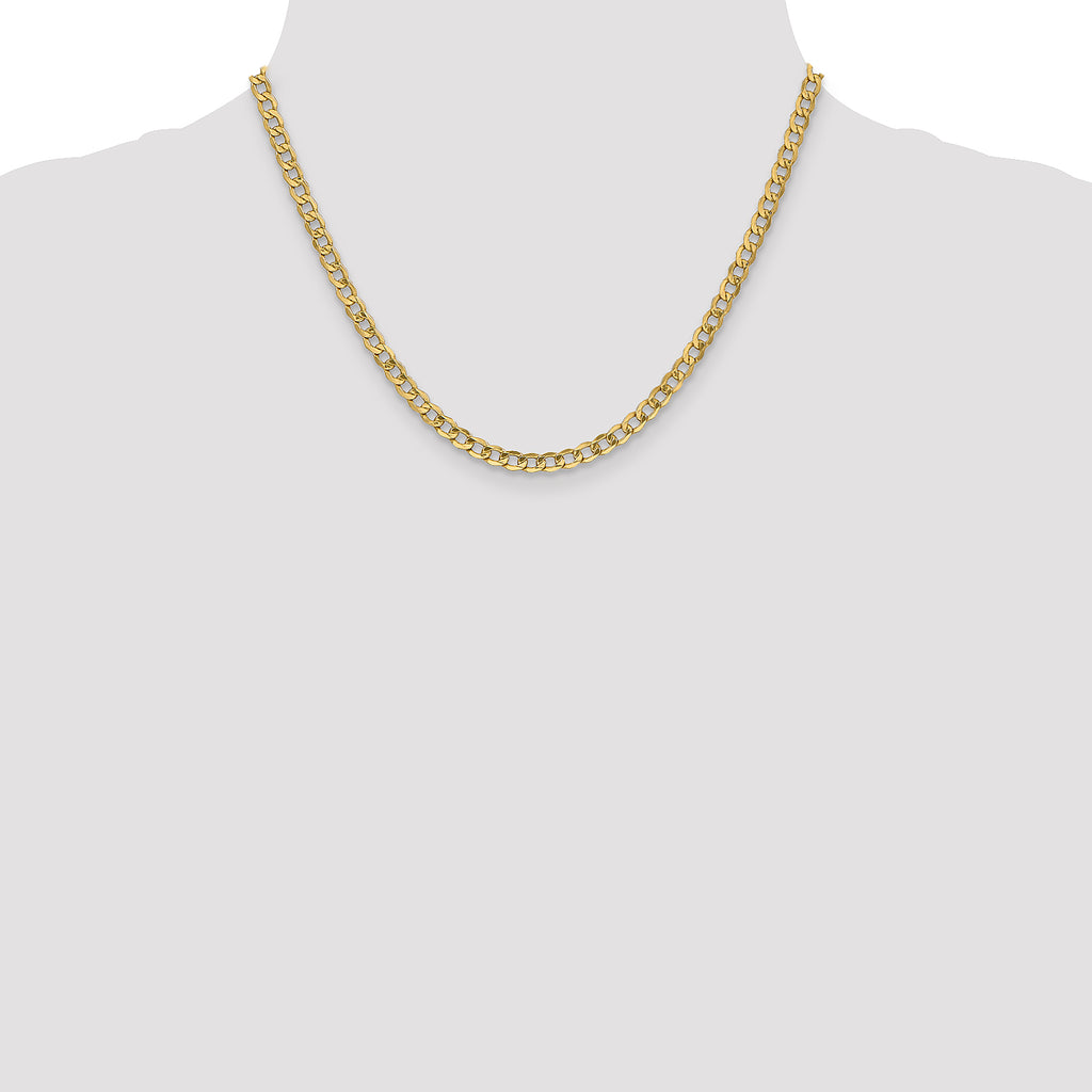 4.3mm 10K Yellow Gold Gold Chain Chain - Sophia Jewelers