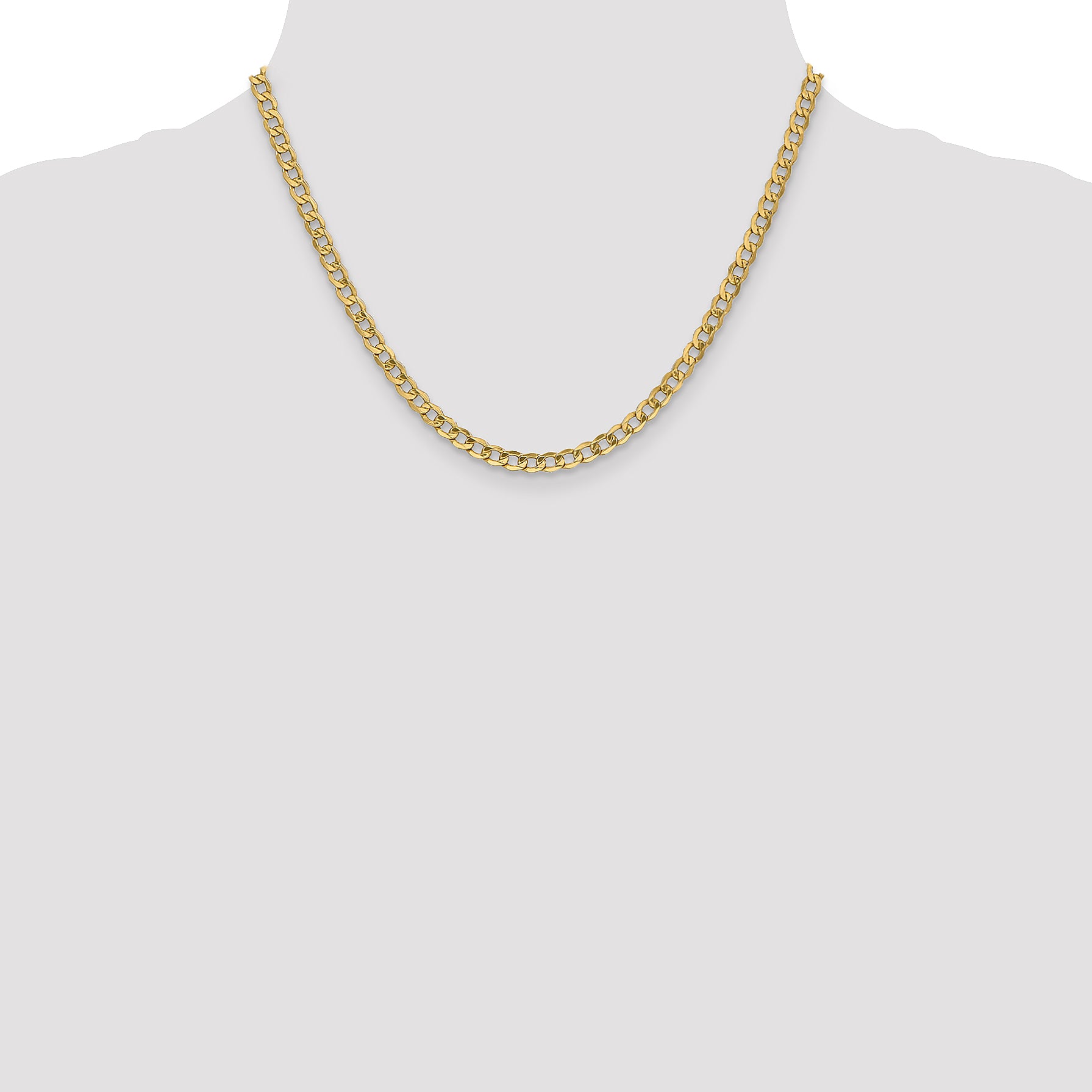 4.3mm 10K Yellow Gold Gold Chain Chain - Sophia Jewelers