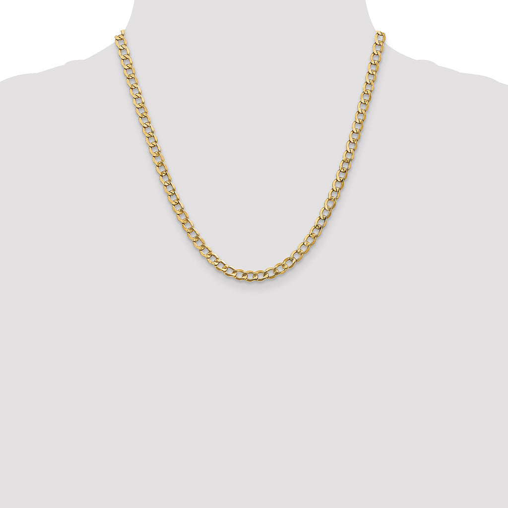 5.25mm 10K Yellow Gold Gold Chain Chain - Sophia Jewelers