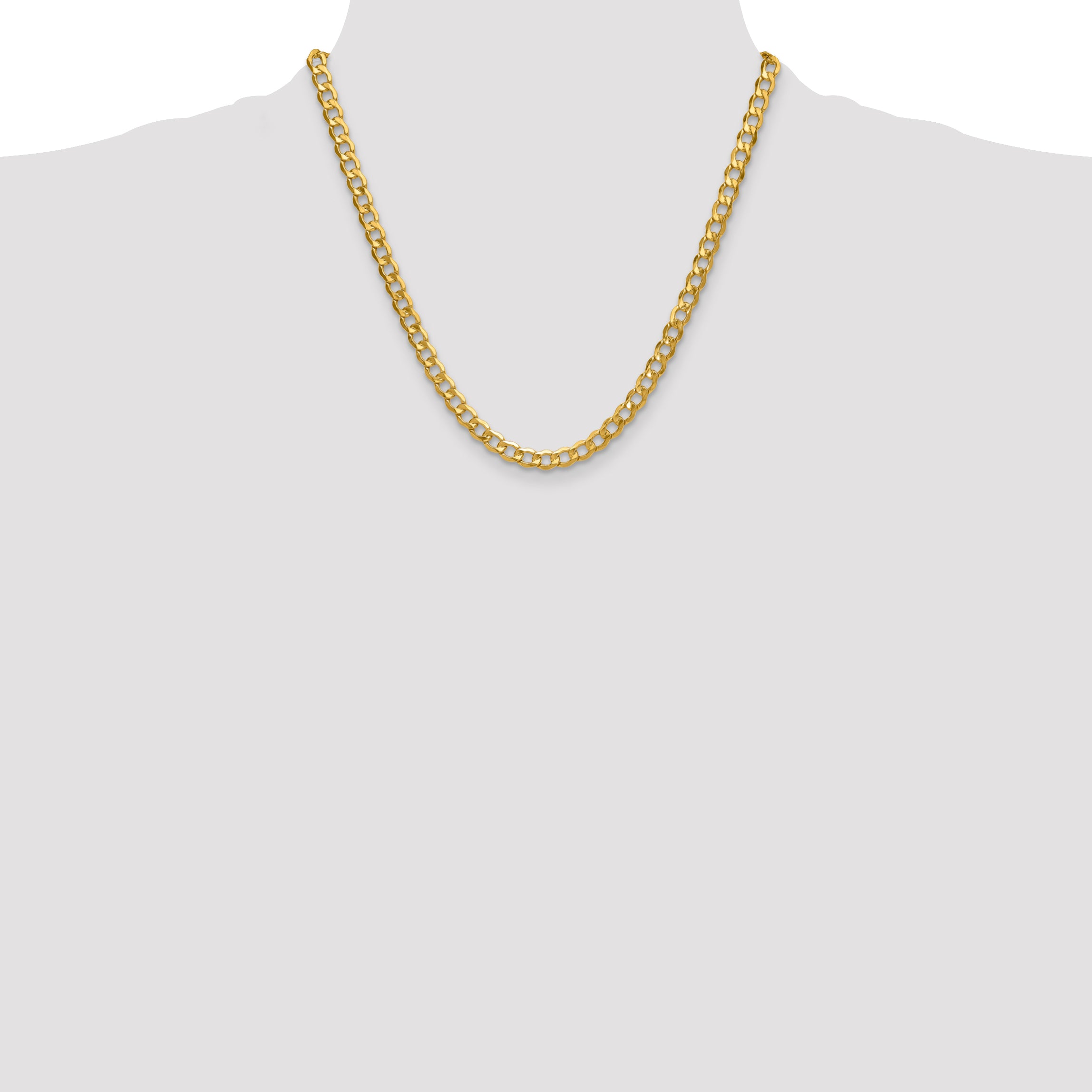 6.5mm 10K Yellow Gold Gold Chain Chain - Sophia Jewelers