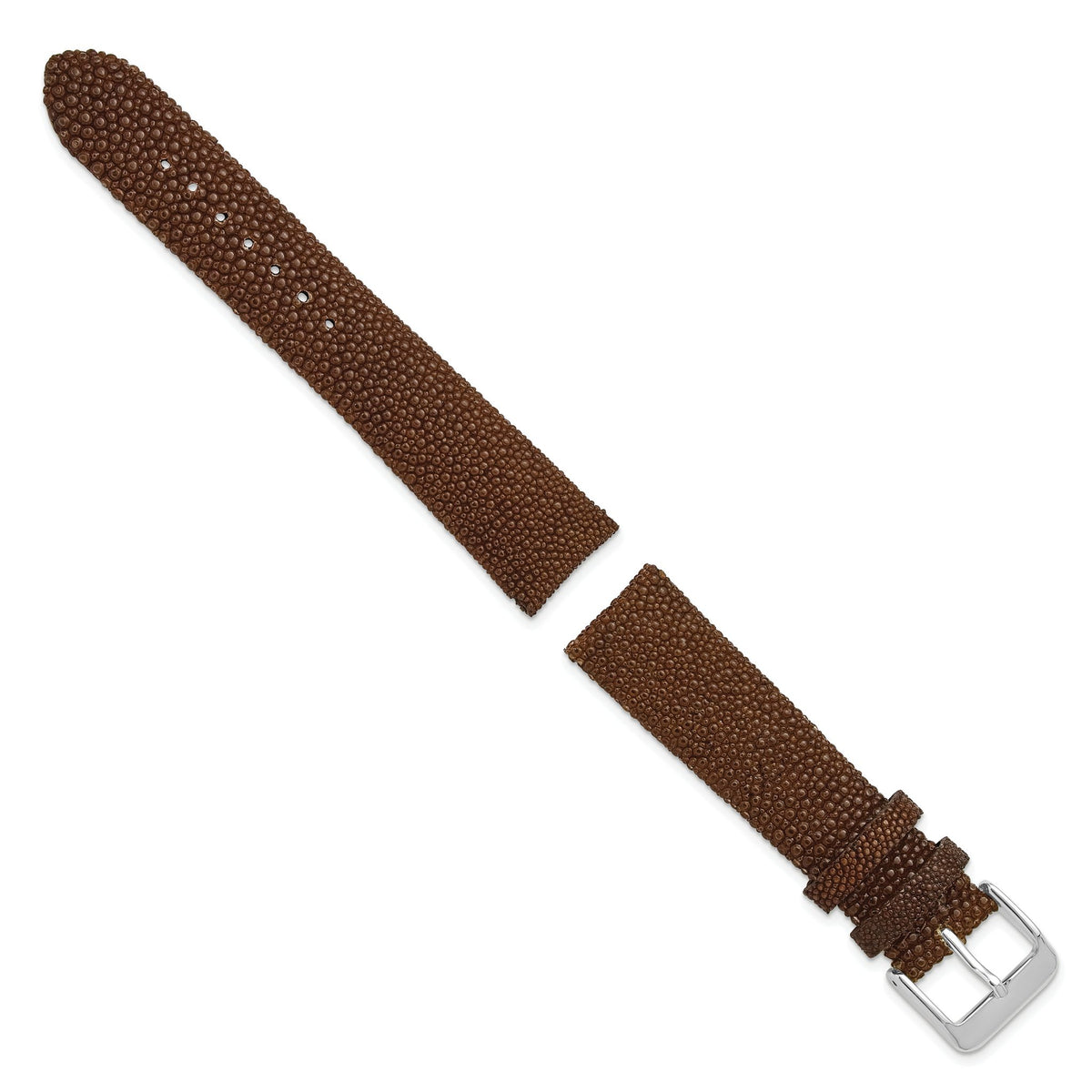 Stingray Brown Watch Band in Leather - Sophia Jewelers