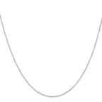 0.5mm 14K White Gold Gold Chain Chain - Sophia Jewelers