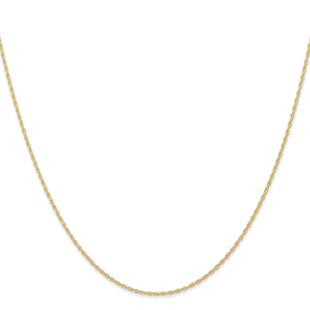 0.95mm 14K Yellow Gold Cable Rope Chain - Sophia Jewelers