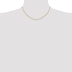 1.15mm 14K Yellow Gold Cable Rope Chain - Sophia Jewelers