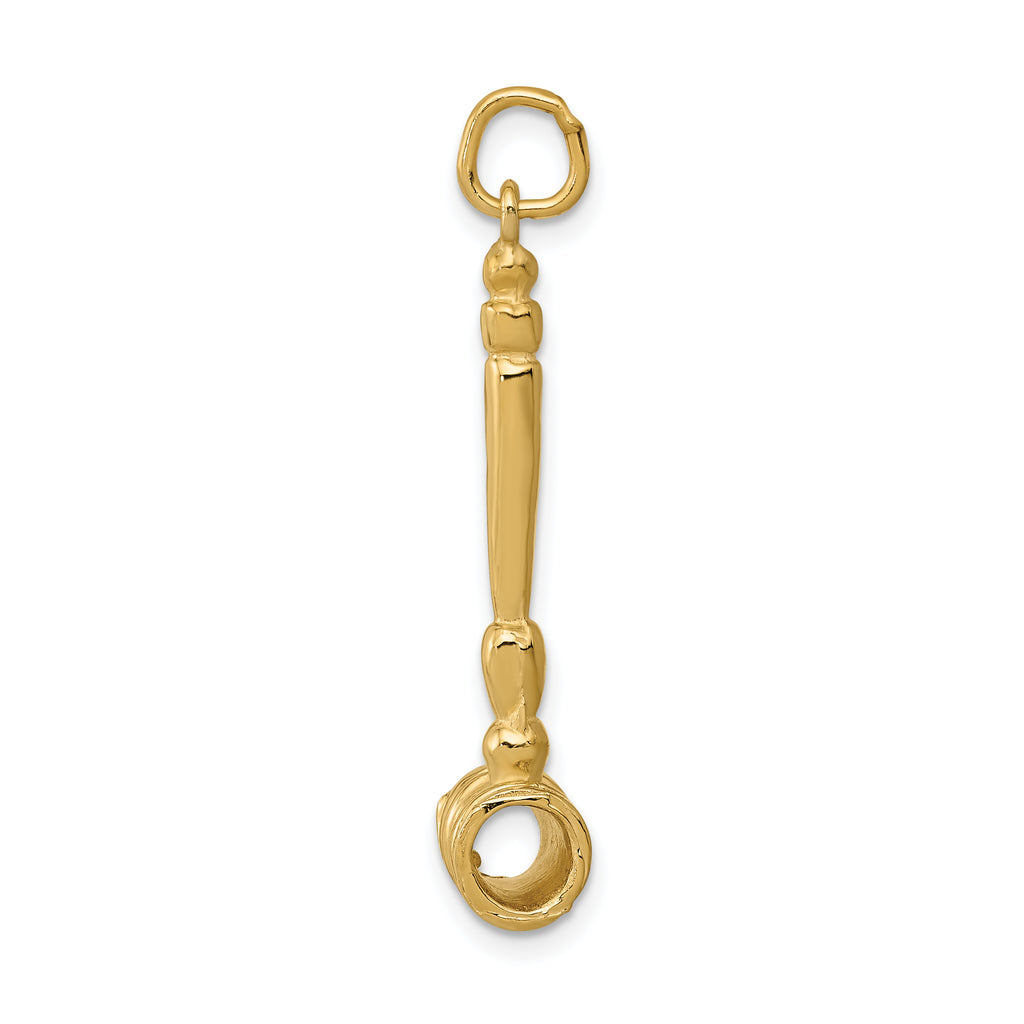 14k 3-D Gavel Charm - Sophia Jewelers