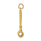 14k 3-D Gavel Charm - Sophia Jewelers