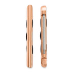 Set of Two 38mm Stainless Steel Rose IP-plated Apple Watch Adapter for 20mm Watch Band - Sophia Jewelers