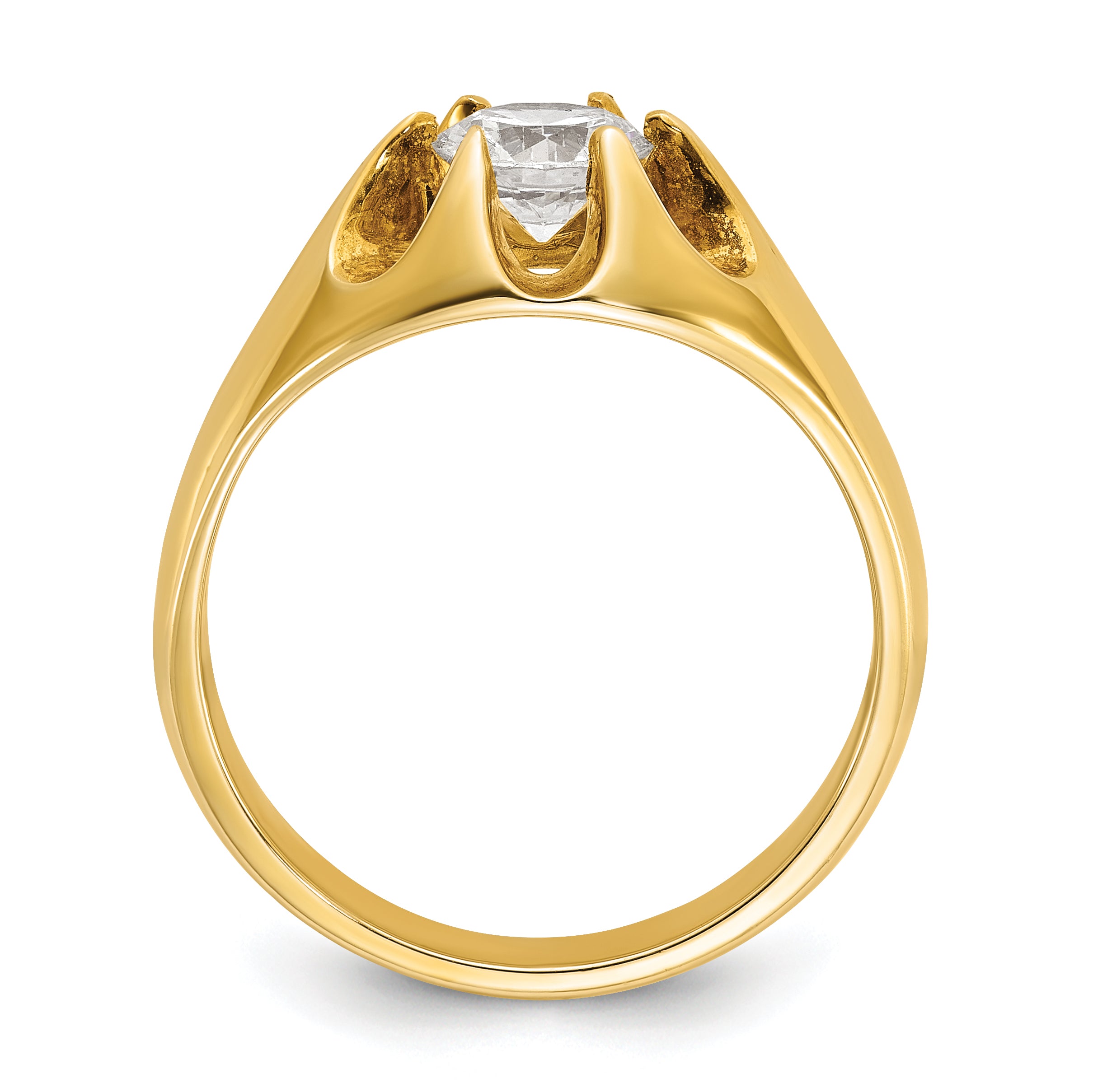 10ky Fancy Ring Mounting (No Stones Included) Secondary image