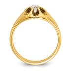 10k Men's Diamond Complete Ring