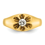 10k Men's Diamond Complete Ring