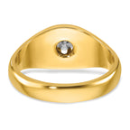 10k Men's Diamond Complete Ring