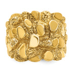 14k Men's Nugget Ring