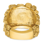 14k Men's Nugget Ring