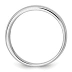 14k White Gold Polished Nine Stone Men's Ring Mounting, Mounting Only - Sophia Jewelers