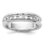 14k White Gold Polished Nine Stone Men's Ring Mounting, Mounting Only - Sophia Jewelers
