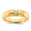 14k Mens Diamond Ring Mounting, Mounting Only - Sophia Jewelers