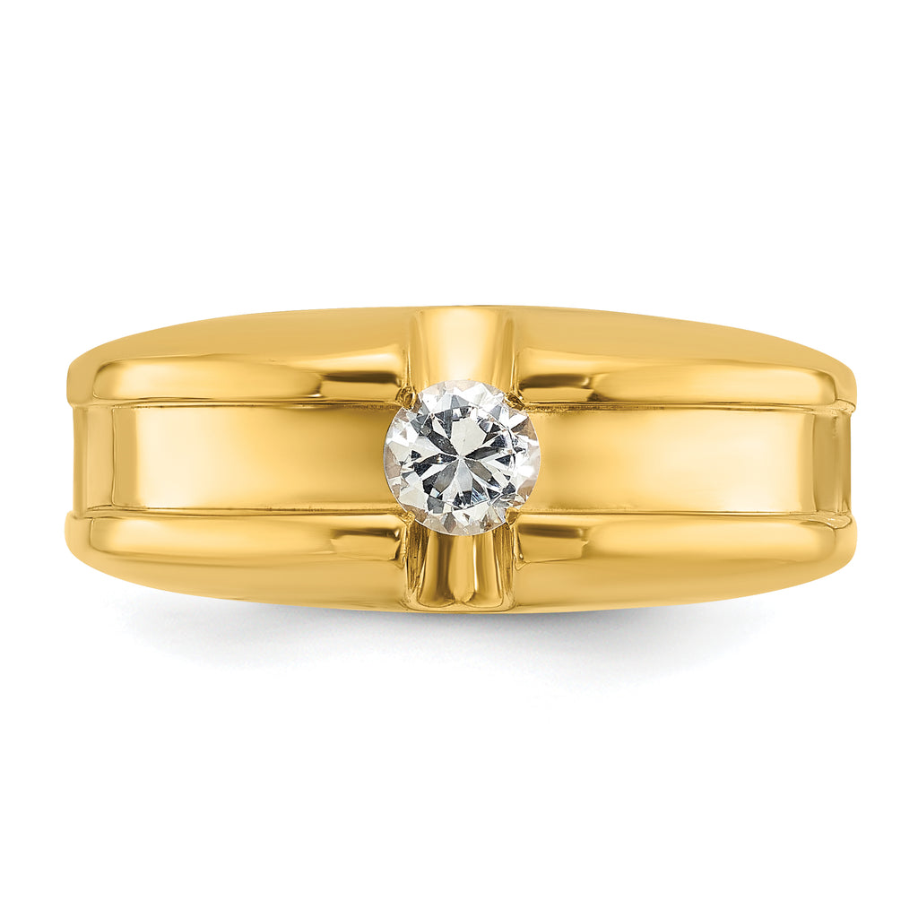 14k Mens Diamond Ring Mounting, Mounting Only - Sophia Jewelers