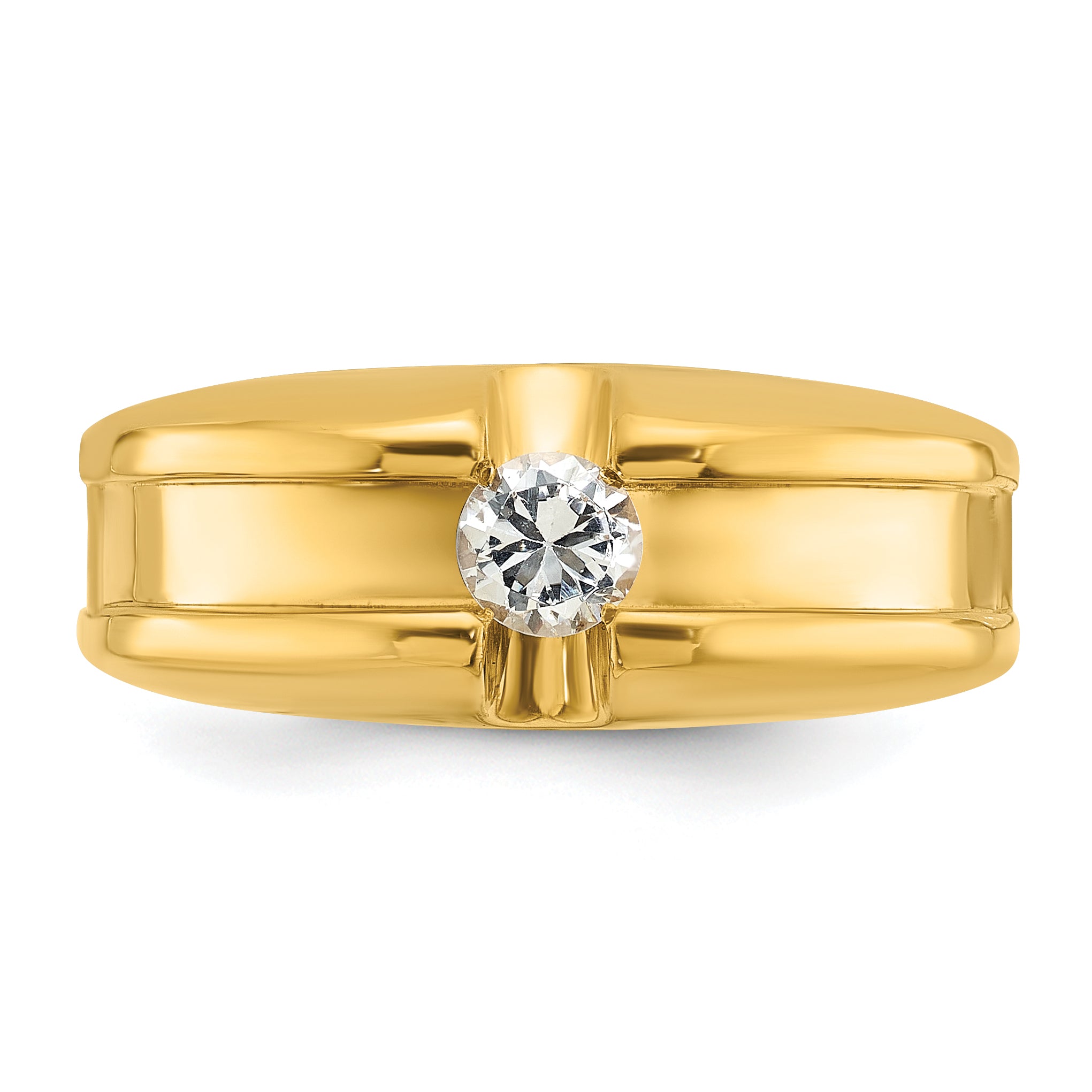 14k Mens Diamond Ring Mounting, Mounting Only - Sophia Jewelers