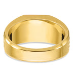 14k Two-tone Mens Diamond Ring Mounting, Mounting Only - Sophia Jewelers
