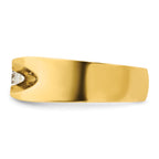 14k Mens Diamond Ring Mounting, Mounting Only - Sophia Jewelers