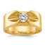 14k Mens Diamond Ring Mounting, Mounting Only - Sophia Jewelers