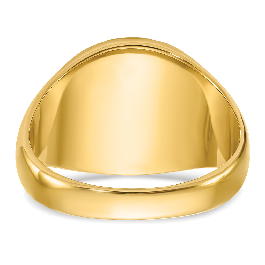 14k Men's Polished and Textured with Blue Enamel and Lab Created Ruby Blue Lodge Master Masonic Ring - Sophia Jewelers