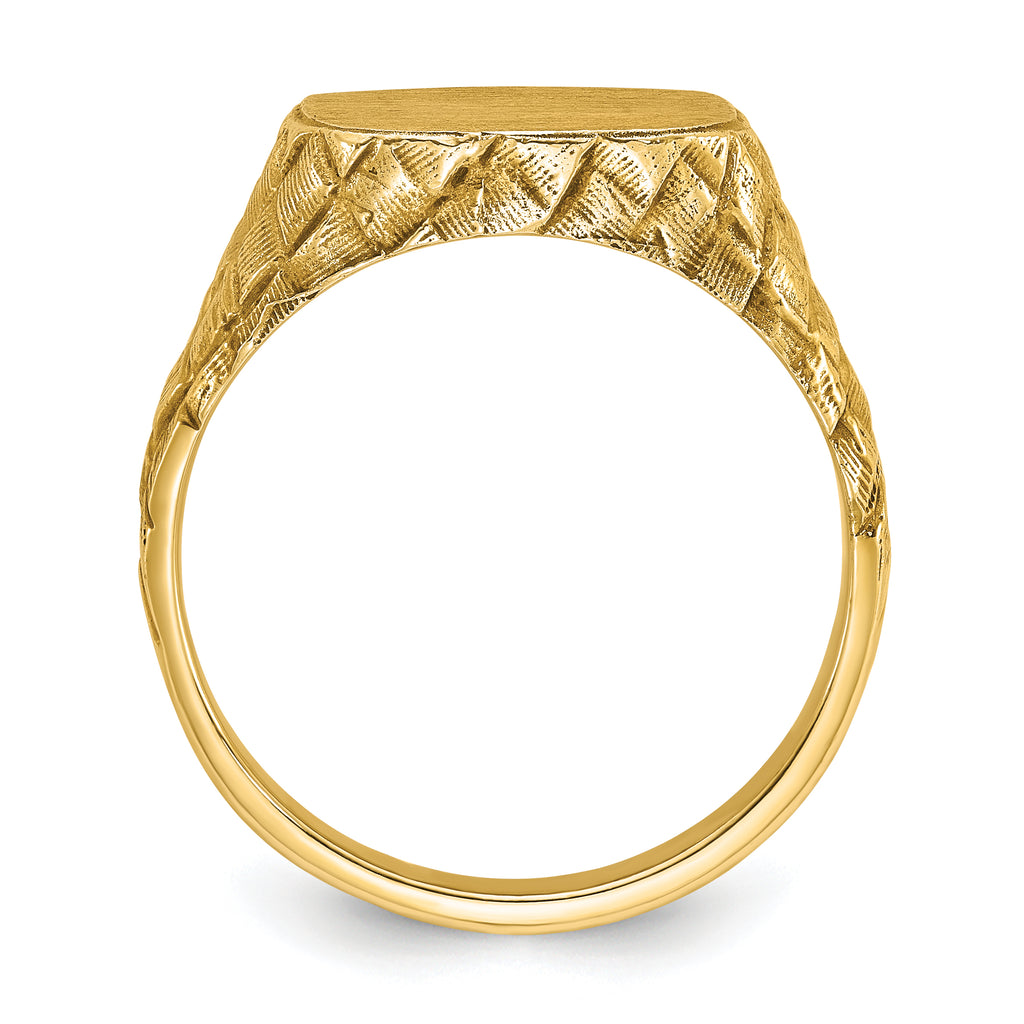 10ky Fancy Ring Mounting (No Stones Included)