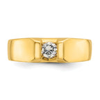 14k Mens Diamond Ring Mounting, Mounting Only - Sophia Jewelers