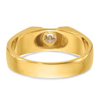 14k Mens Diamond Ring Mounting, Mounting Only - Sophia Jewelers