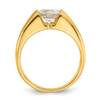 14k 1 carat Lab Grown Diamond VS/SI+ G+ Complete Men's Ring
