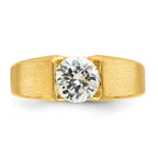 14k 1 carat Lab Grown Diamond VS/SI+ G+ Complete Men's Ring