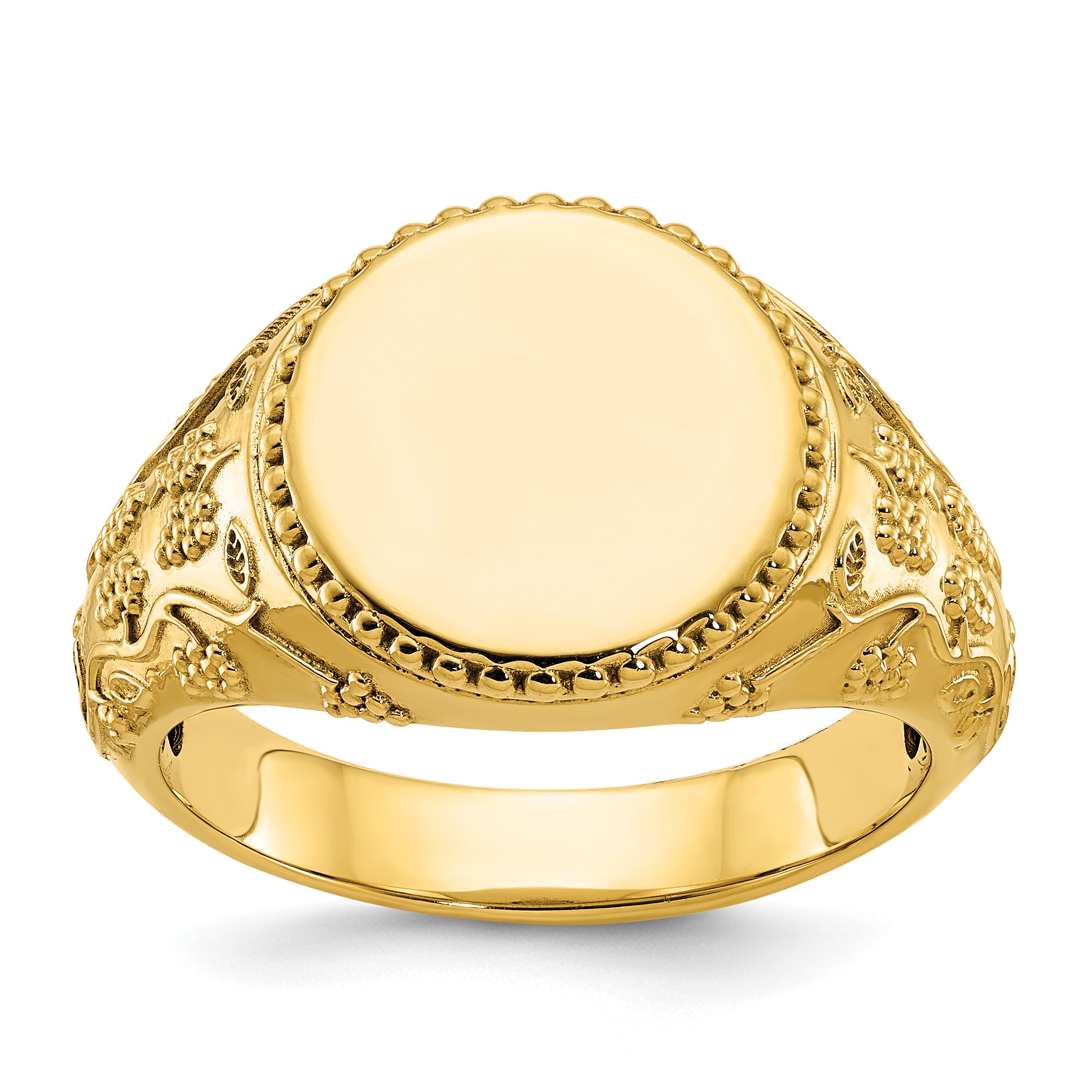 10ky Fancy Ring Mounting (No Stones Included)